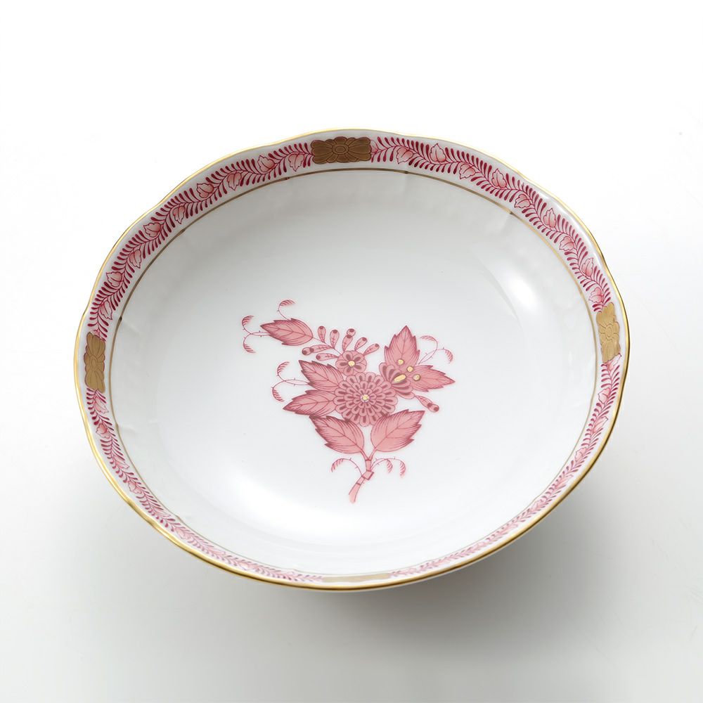 ヘレンド (HEREND) アポニーモーヴ 00704-1-00 フルーツボウル 13.5cm