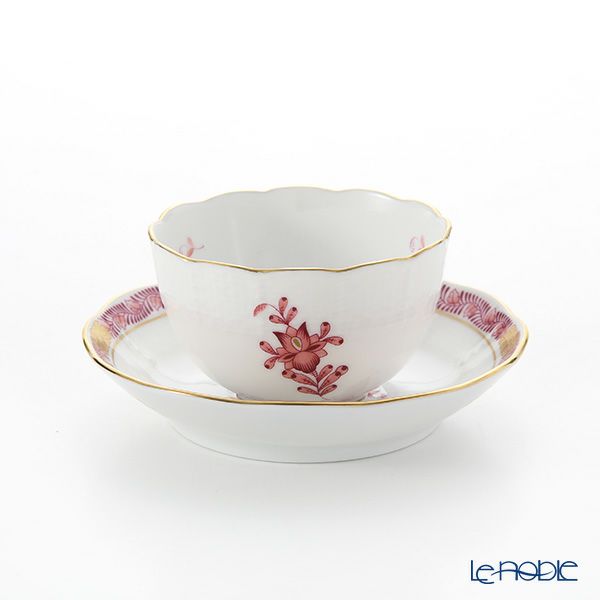 ヘレンド アポニーモーヴ 00710-0-91／711 ジャパニーズカップ＆ソーサー 130ml