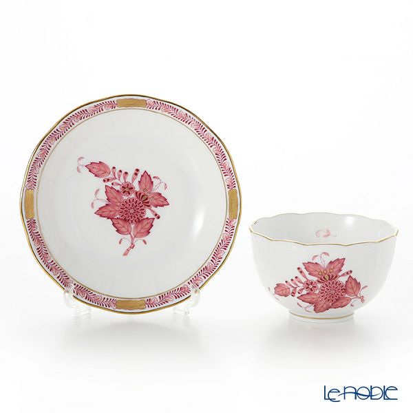 ヘレンド アポニーモーヴ 00710-0-91／711 ジャパニーズカップ＆ソーサー 130ml