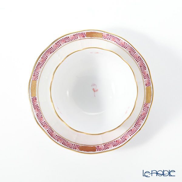 ヘレンド アポニーモーヴ 00710-0-91／711 ジャパニーズカップ＆ソーサー 130ml