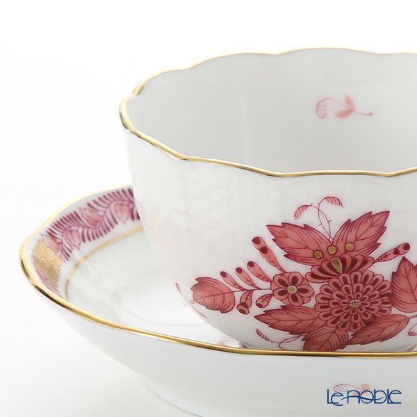 ヘレンド アポニーモーヴ 00710-0-91／711 ジャパニーズカップ＆ソーサー 130ml