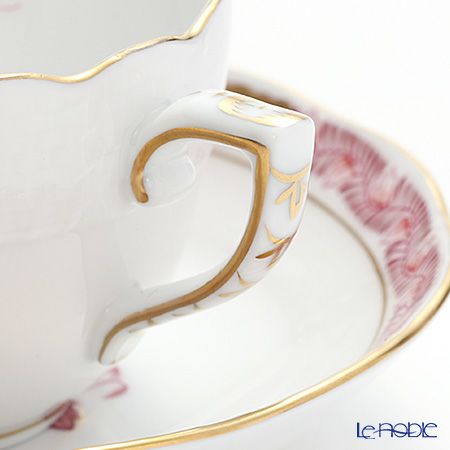 ヘレンド アポニーモーヴ AP2 00711-0-00 モカカップ＆ソーサー 100ml