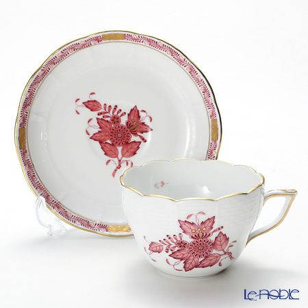 ヘレンド アポニーモーヴ 00730-0-00 ティーカップ＆ソーサー（兼用） 200ml