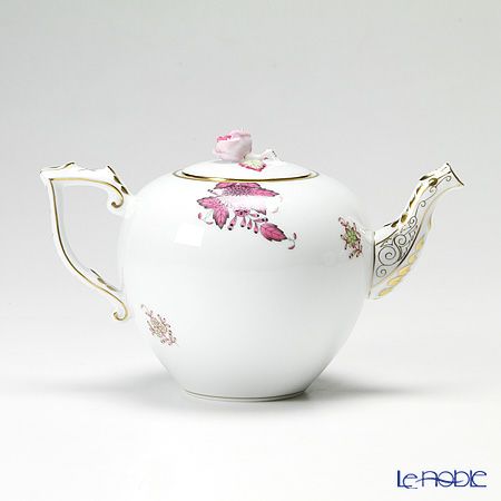 ヘレンド クロチルド ピンク 20606-0-09 ティーポット（ローズ） 800ml