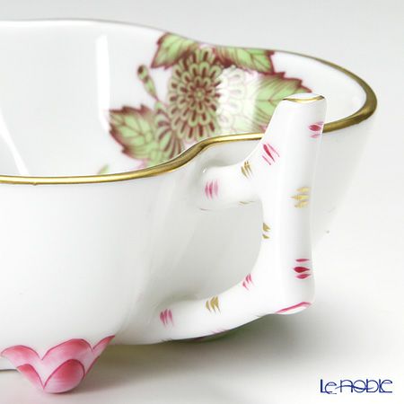 ヘレンド クロチルド グリーン 02492-0-00 オープンシュガー 10.5cm