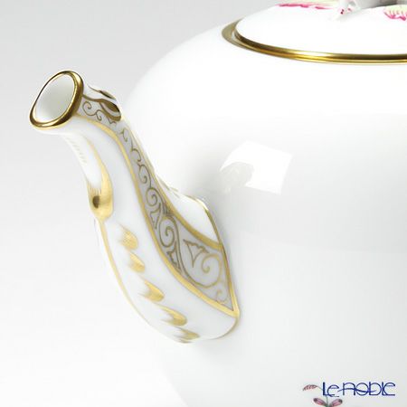 ヘレンド クロチルド グリーン 20606-0-09 ティーポット（ローズ） 800ml