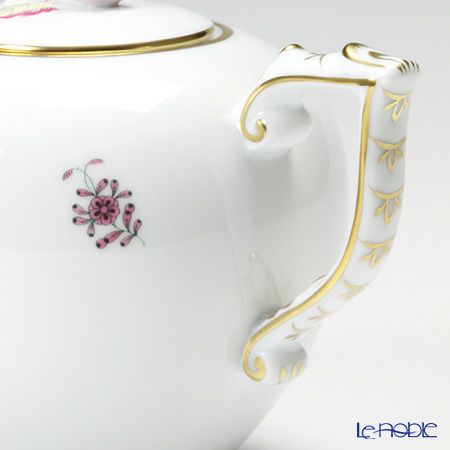 ヘレンド クロチルド グリーン 20606-0-09 ティーポット（ローズ） 800ml