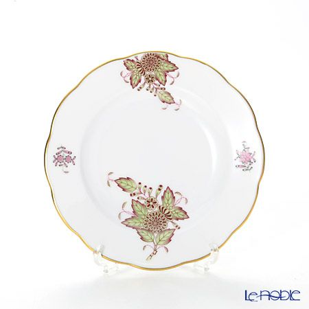 ヘレンド クロチルド グリーン 20512-0-00 プレート 12.5cm