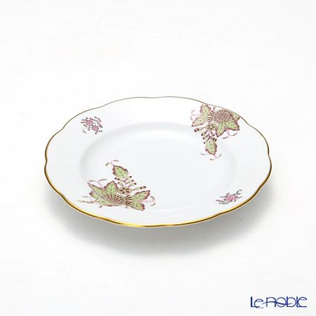 ヘレンド クロチルド グリーン 20512-0-00 プレート 12.5cm