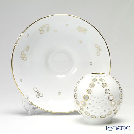 ヘレンド A-OR 07996-0-00 キャンドルホルダーセット 20cm