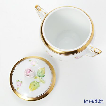 ヘレンド 朝露の小薔薇 PTRA 20472-0-09 シュガーポット（ローズ） 200ml