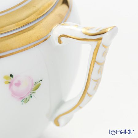 ヘレンド 朝露の小薔薇 PTRA 20472-0-09 シュガーポット（ローズ） 200ml