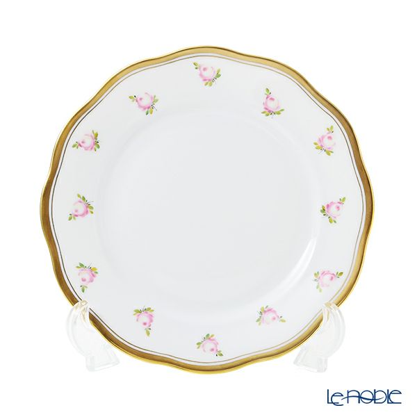 ヘレンド 朝露の小薔薇 PTRA 20517-0-00 プレート 19cm