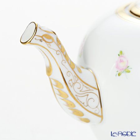 ヘレンド 朝露の小薔薇 PTRA 20606-0-09 ティーポット（ローズ） 800ml