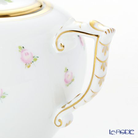 ヘレンド 朝露の小薔薇 PTRA 20606-0-09 ティーポット（ローズ） 800ml