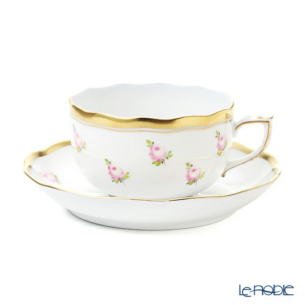 ヘレンド 朝露の小薔薇 PTRA 20724-0-00 ティーカップ＆ソーサー 200ml