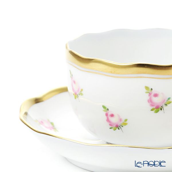 ヘレンド 朝露の小薔薇 PTRA 20724-0-00 ティーカップ＆ソーサー 200ml