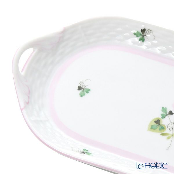 ヘレンド ウィーンのバラピンク VRH-X4 00437-0-00 サービストレイ 23cm