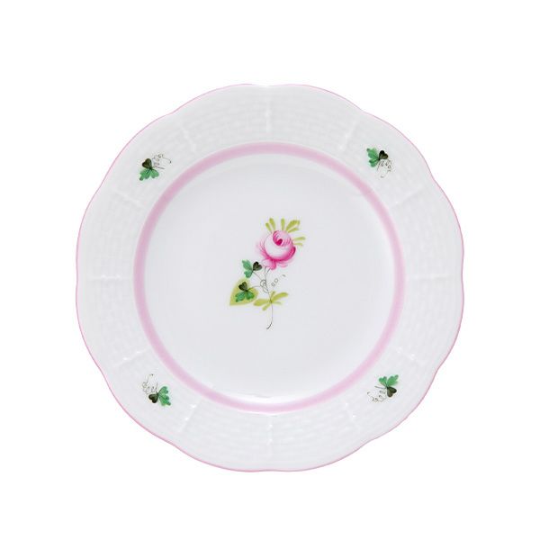 ヘレンド ウィーンのバラピンク VRH-X4 00512-0-00 プレート 12.5cm