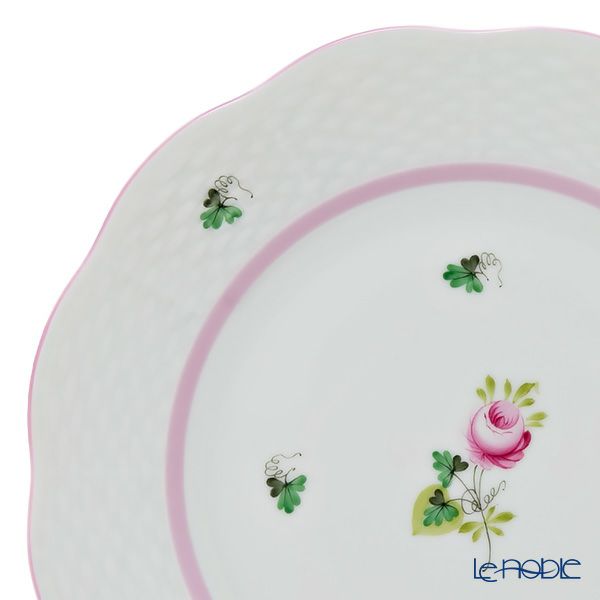 ヘレンド ウィーンのバラ ピンク 00517 プレート 19cm