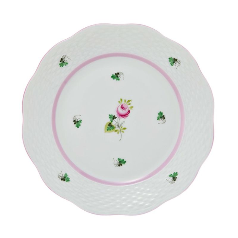 ヘレンド ウィーンのバラ ピンク 00517 プレート 19cm