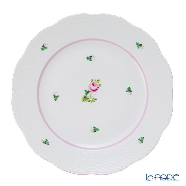 ヘレンド ウィーンのバラピンク VRH-X4 00527-0-00 プレート 28.5cm