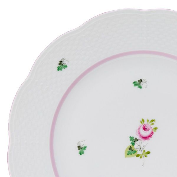 ヘレンド ウィーンのバラピンク VRH-X4 00527-0-00 プレート 28.5cm
