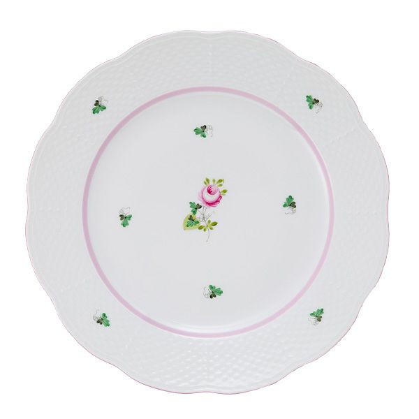 ヘレンド ウィーンのバラピンク VRH-X4 00527-0-00 プレート 28.5cm