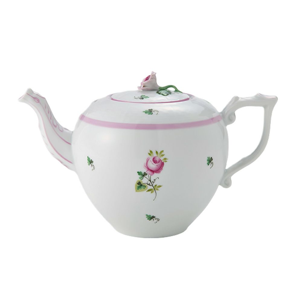 ヘレンド ウィーンのバラ ピンク 00606-6-09 ティーポット ローズ 800ml