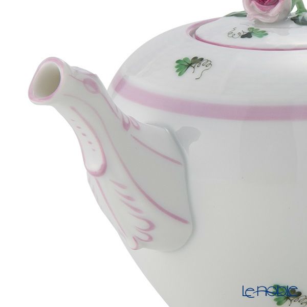 ヘレンド ウィーンのバラ ピンク 00608-0-09 ティーポット ローズ 400ml
