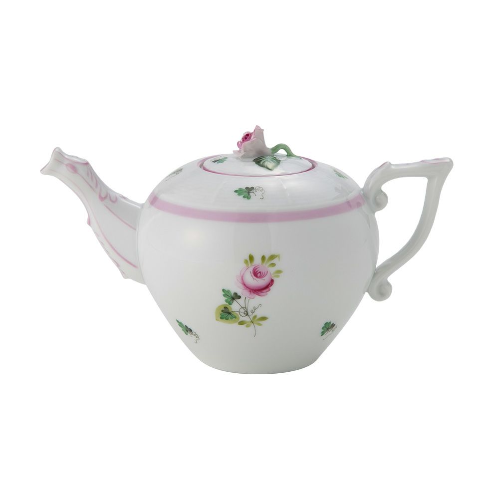 ヘレンド ウィーンのバラ ピンク 00608-0-09 ティーポット ローズ 400ml