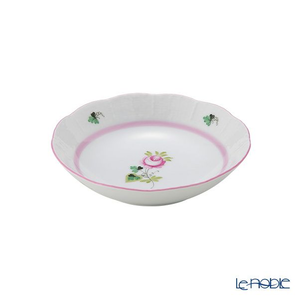 ヘレンド ウィーンのバラ ピンク 00704-1-00 フルーツボウル 13.5cm