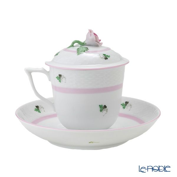 ヘレンド ウィーンのバラピンク VRH-X4 00705-0-09 ハーブティーカップ＆ソーサー ローズ 200ml