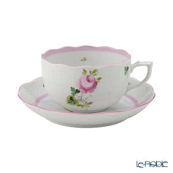 ヘレンド ウィーンのバラ ピンク 00724-0-00 ティーカップ＆ソーサー 200ml