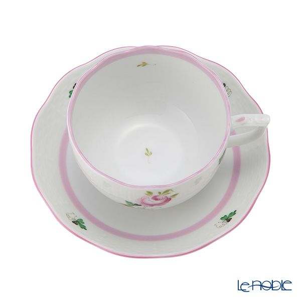 ヘレンド ウィーンのバラ ピンク 00724-0-00 ティーカップ＆ソーサー 200ml