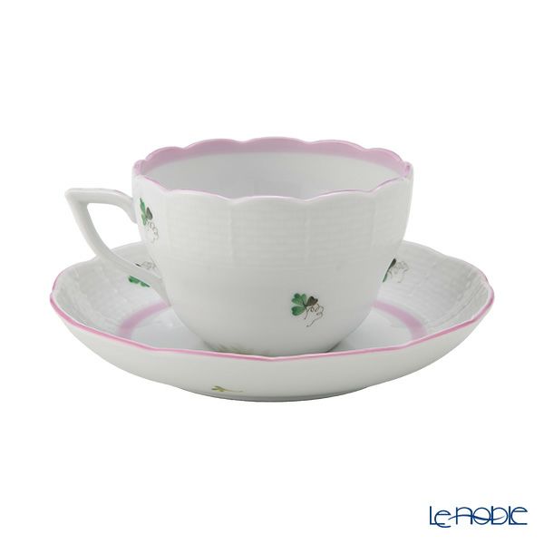 ヘレンド ウィーンのバラ ピンク 00730-0-00 ティーカップ＆ソーサー（兼用） 200ml