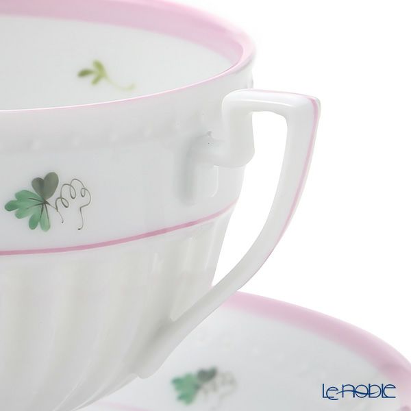 ヘレンド ウィーンのバラピンク VRH-X4 ティーカップ＆ソーサー アンピール 04459-0-00