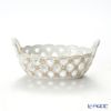 ヘレンド HDE 白磁金彩 07425-0-00 バスケット（オープンワーク）