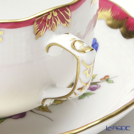 ヘレンド VBO-Y4 00724-0-00 ティーカップ＆ソーサー 200ml ピンク