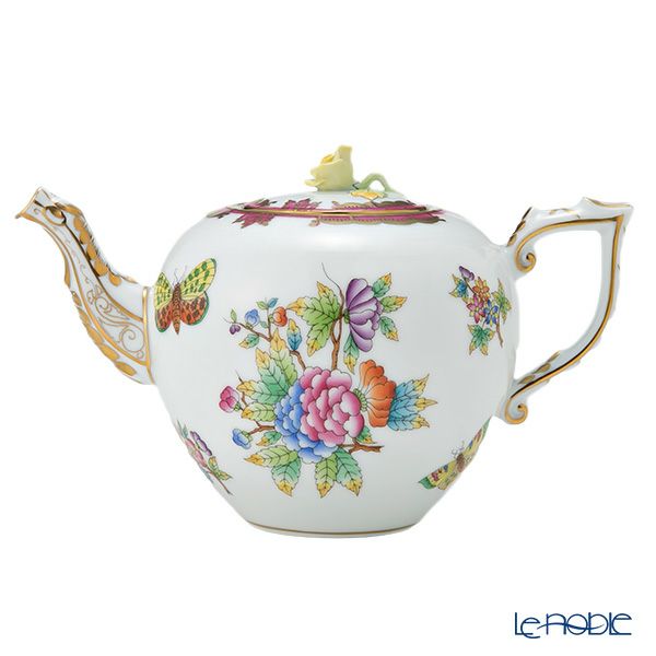 ヘレンド ヴィクトリアブーケ VBO-Y4 ピンク 00606-0-09 ティーポット ローズ 800ml