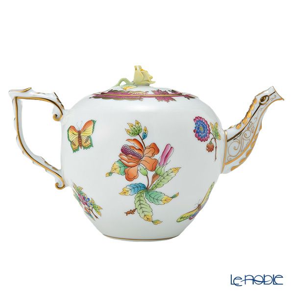 ヘレンド ヴィクトリアブーケ VBO-Y4 ピンク 00606-0-09 ティーポット ローズ 800ml