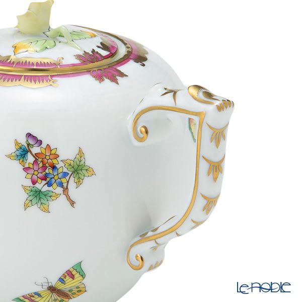 ヘレンド ヴィクトリアブーケ VBO-Y4 ピンク 00606-0-09 ティーポット ローズ 800ml