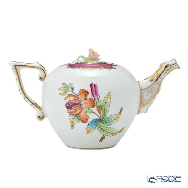 ヘレンド ヴィクトリアブーケ VBO-Y4 ピンク 00608-0-09 ティーポット ローズ 400ml