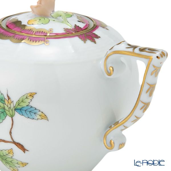 ヘレンド ヴィクトリアブーケ VBO-Y4 ピンク 00608-0-09 ティーポット ローズ 400ml