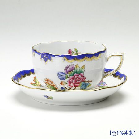 ヘレンド VBO-Y3 00724-0-00 ティーカップ＆ソーサー 200ml ブルー