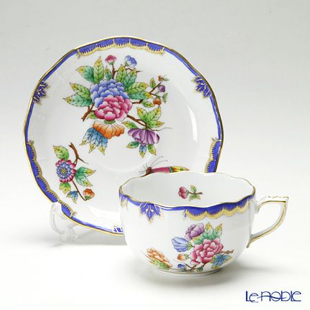 ヘレンド VBO-Y3 00724-0-00 ティーカップ＆ソーサー 200ml ブルー