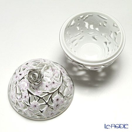 ヘレンド ファンタジー CPTL 06214-0-09 透かしボンボン ラリック（ローズ）