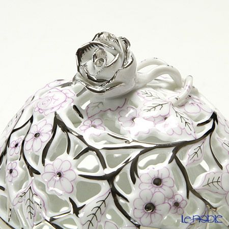 ヘレンド ファンタジー CPTL 06214-0-09 透かしボンボン ラリック（ローズ）