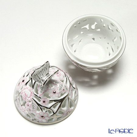 ヘレンド ファンタジー CPTP 06215-0-17 透かしボンボン ピンク（チョウ）