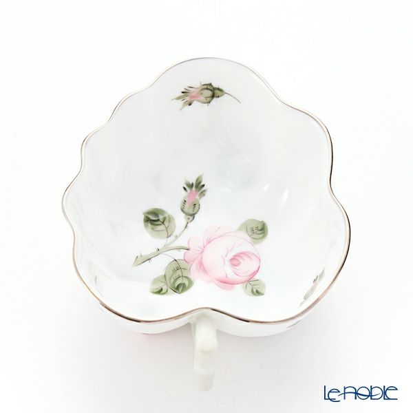 ヘレンド ウィーンのバラ プラチナ 00492-0-00 オープンシュガー 10.5cm